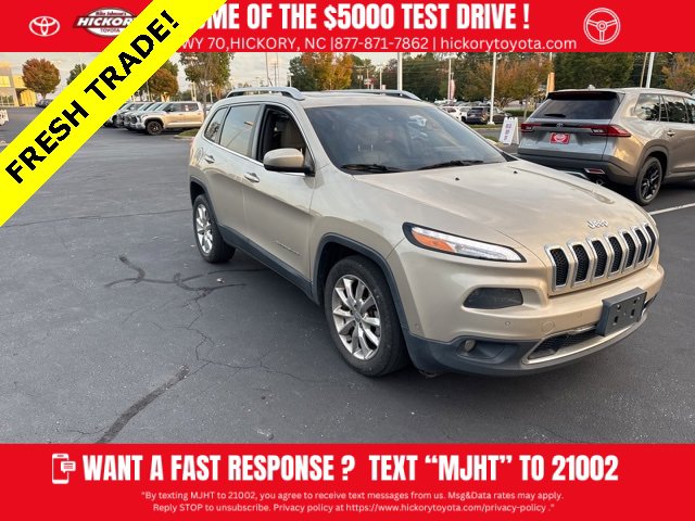 Used 2015 Jeep Cherokee Limited w/ Luxury Group