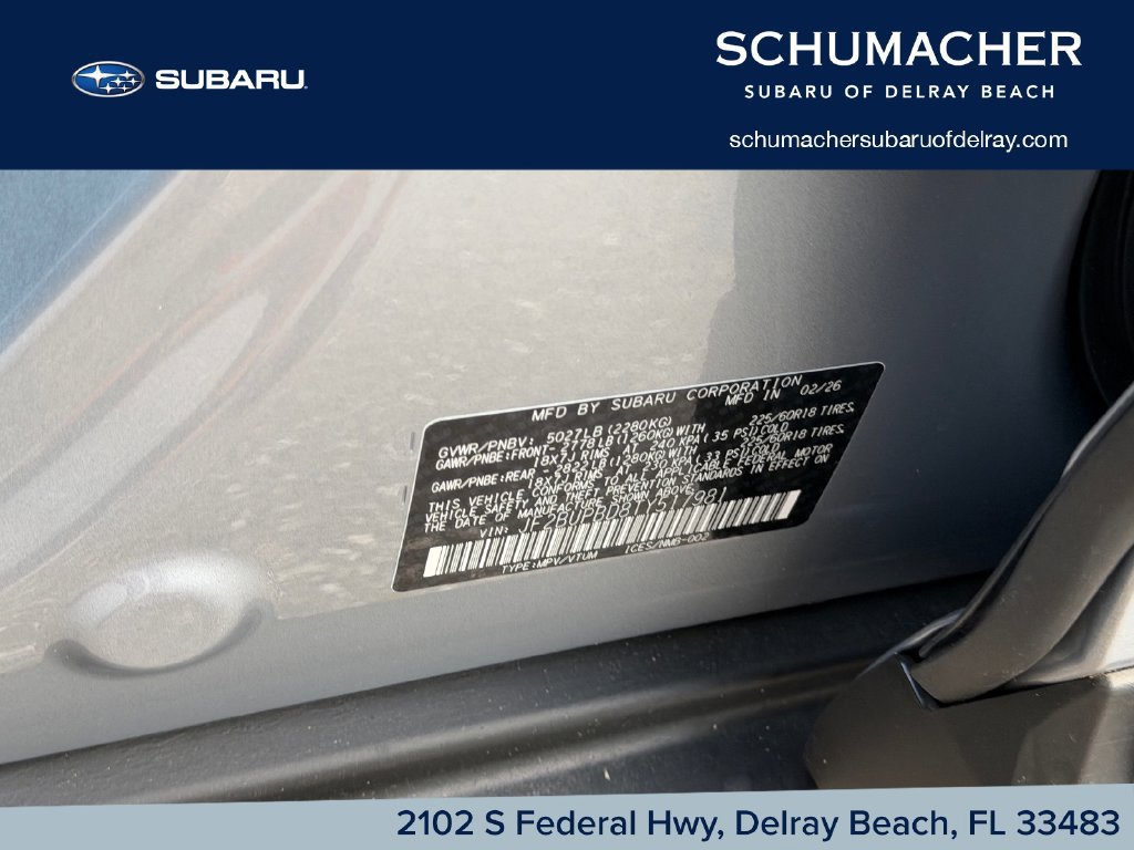 New 2026 Subaru Outback Premium AWD/4WD image 15