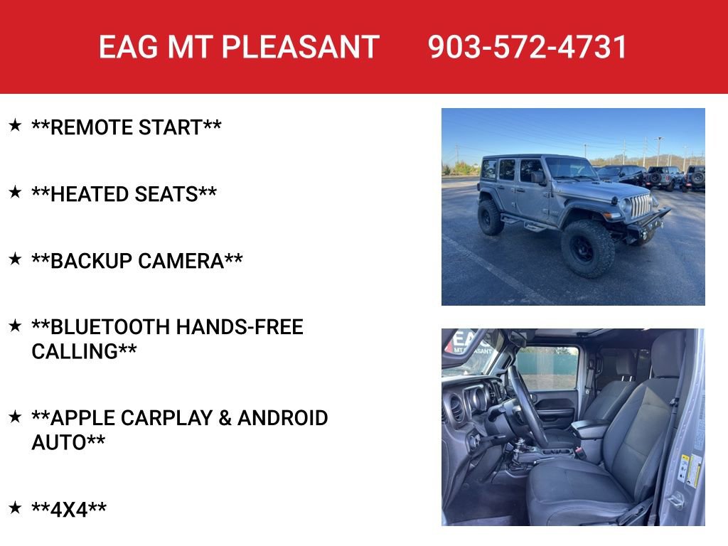 Used 2018 Jeep Wrangler Unlimited Sport S image 4