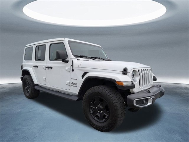 Used 2021 Jeep Wrangler Unlimited Sahara w/ LED Lighting Group video 2