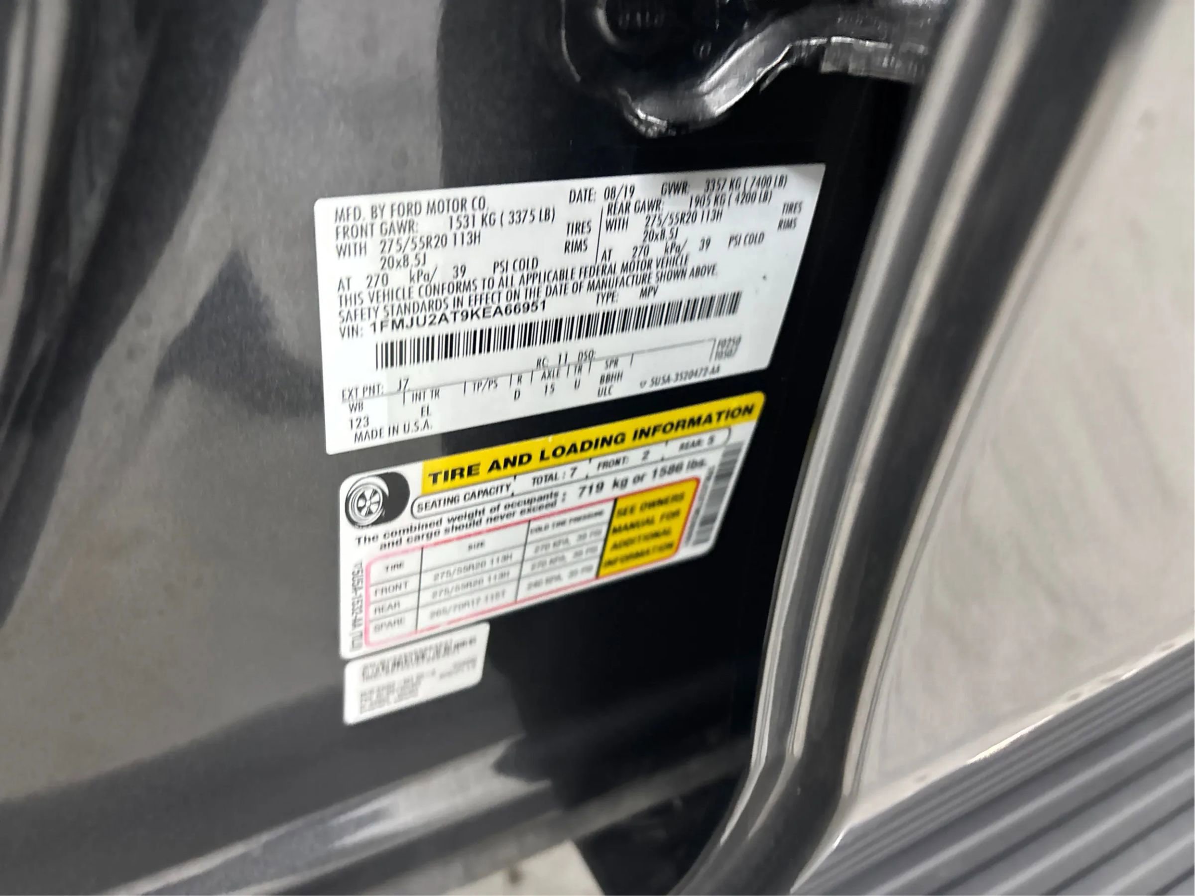 Used 2019 Ford Expedition Limited w/ Equipment Group 301A image 29