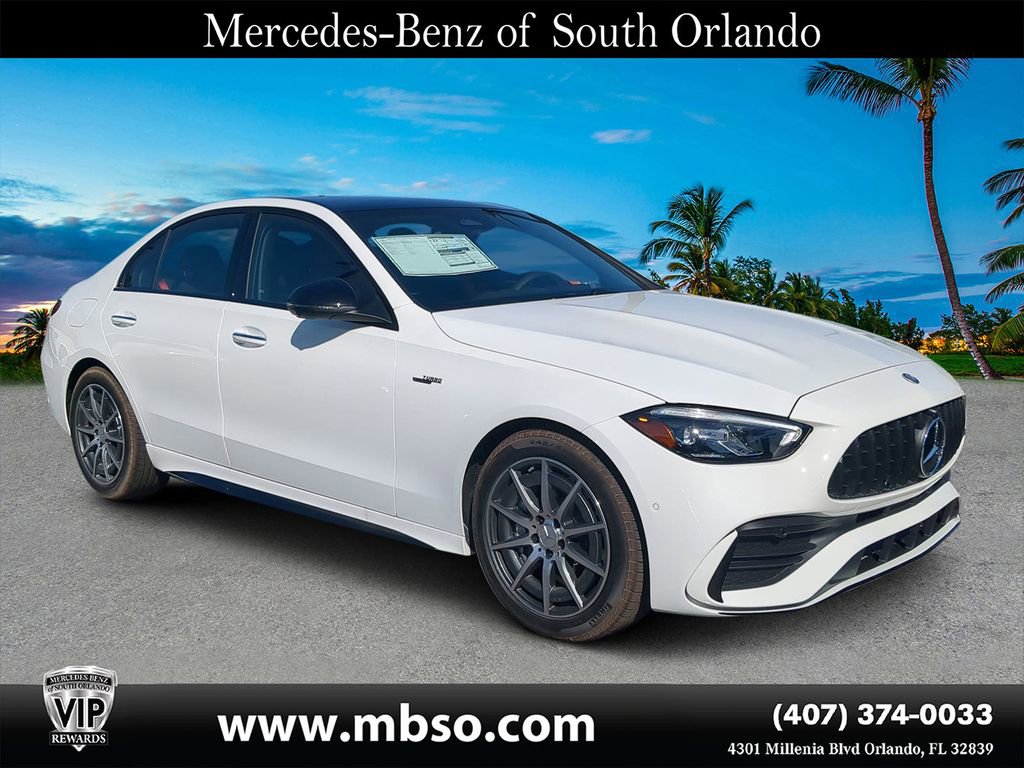 New 2025 Mercedes-Benz C 43 AMG 4MATIC Sedan