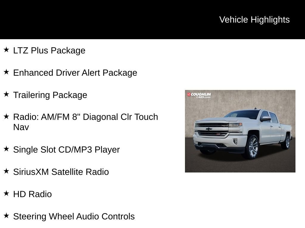 Used 2016 Chevrolet Silverado 1500 LTZ Z71 w/ LTZ Plus Package image 2