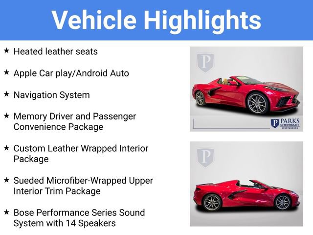 New 2026 Chevrolet Corvette Stingray Premium Conv w/ 3LT RWD image 4