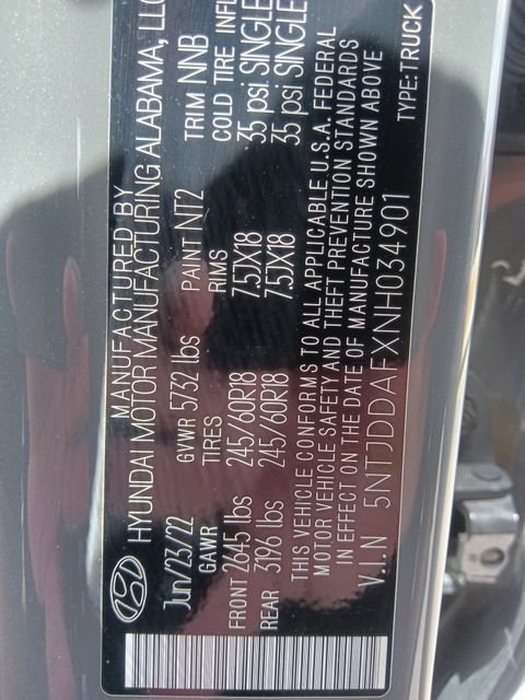 Used 2022 Hyundai Santa Cruz SEL Premium w/ Launch Package AWD/4WD image 33