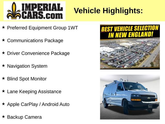 Used 2025 Chevrolet Express 2500 Extended w/ Communications Package image 7