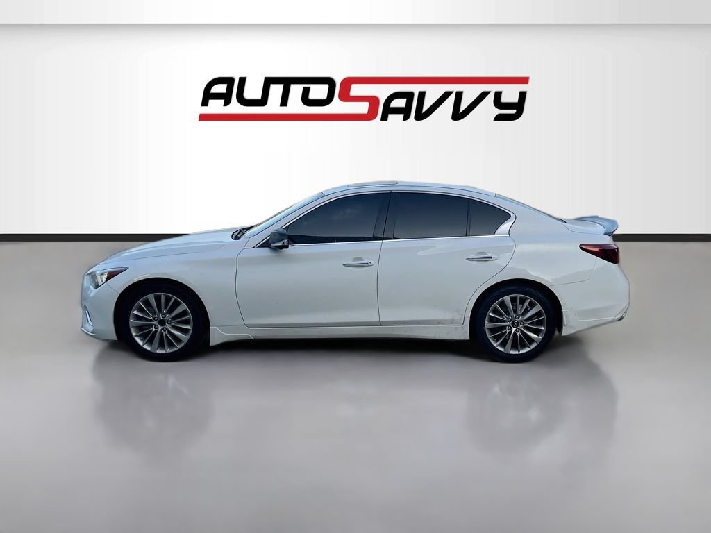 Used 2021 INFINITI Q50 Luxe w/ Cargo Package RWD image 4