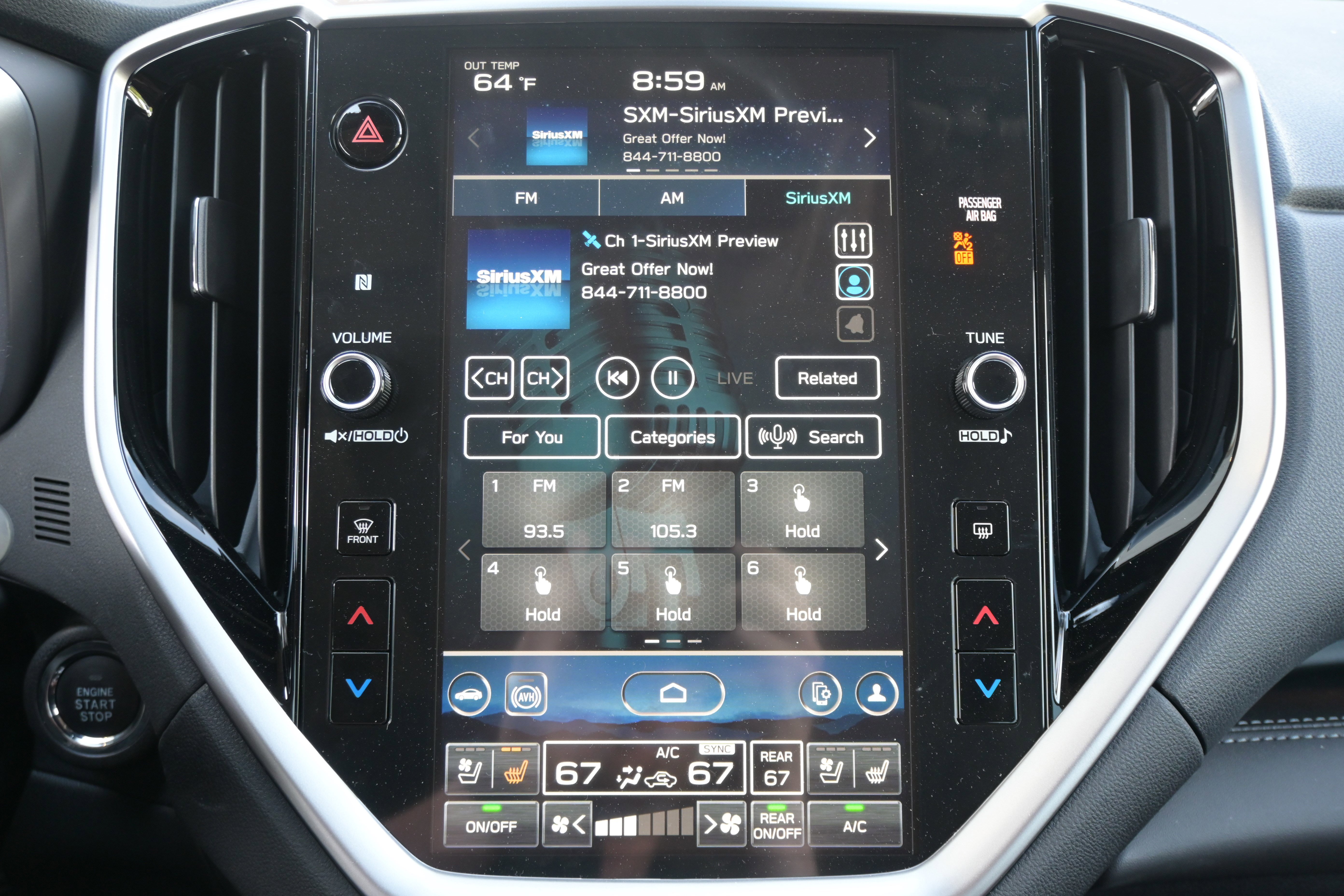 Certified 2026 Subaru Ascent Touring w/ Popular Package #1 AWD/4WD image 25