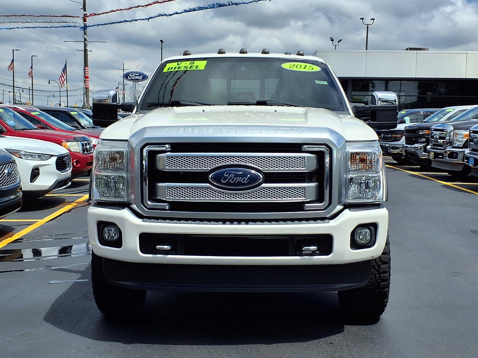 Used 2015 Ford F350 Platinum w/ Snow Plow Prep Package AWD/4WD image 26