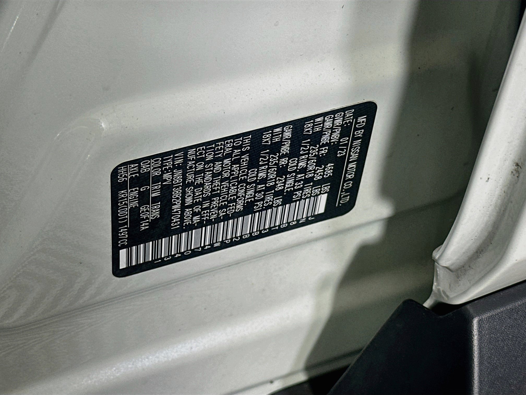 Used 2023 Nissan Rogue SV AWD/4WD image 12