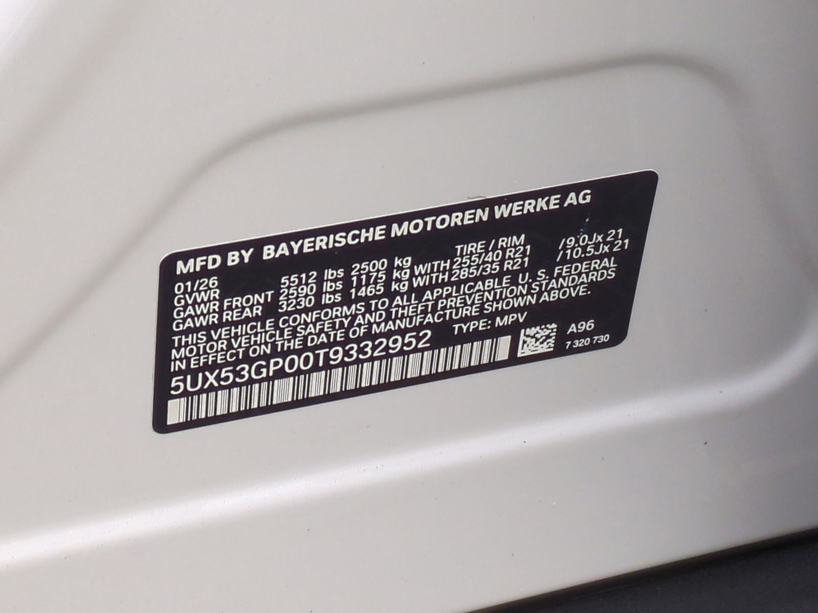 Certified 2026 BMW X3 xDrive30i w/ Premium Package AWD/4WD image 32