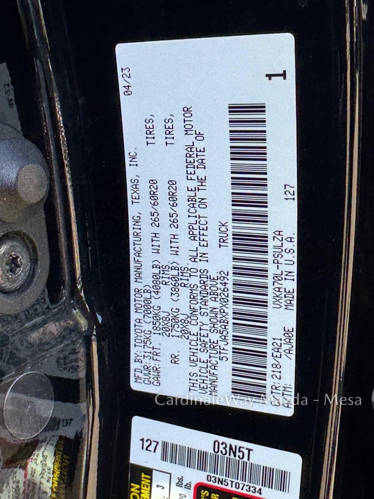 Used 2023 Toyota Tundra Limited RWD image 31
