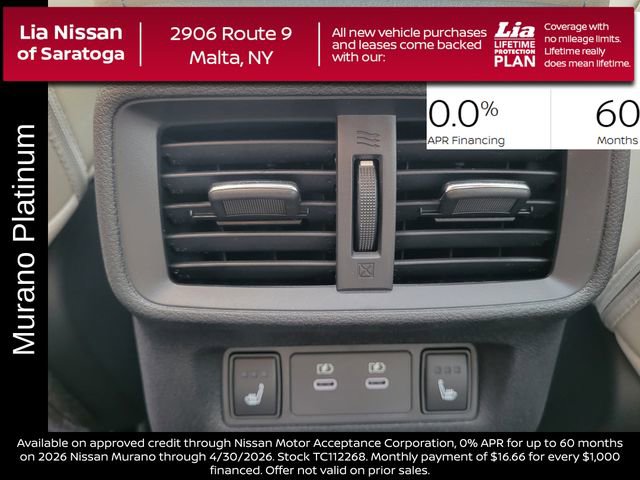 New 2026 Nissan Murano Platinum image 35