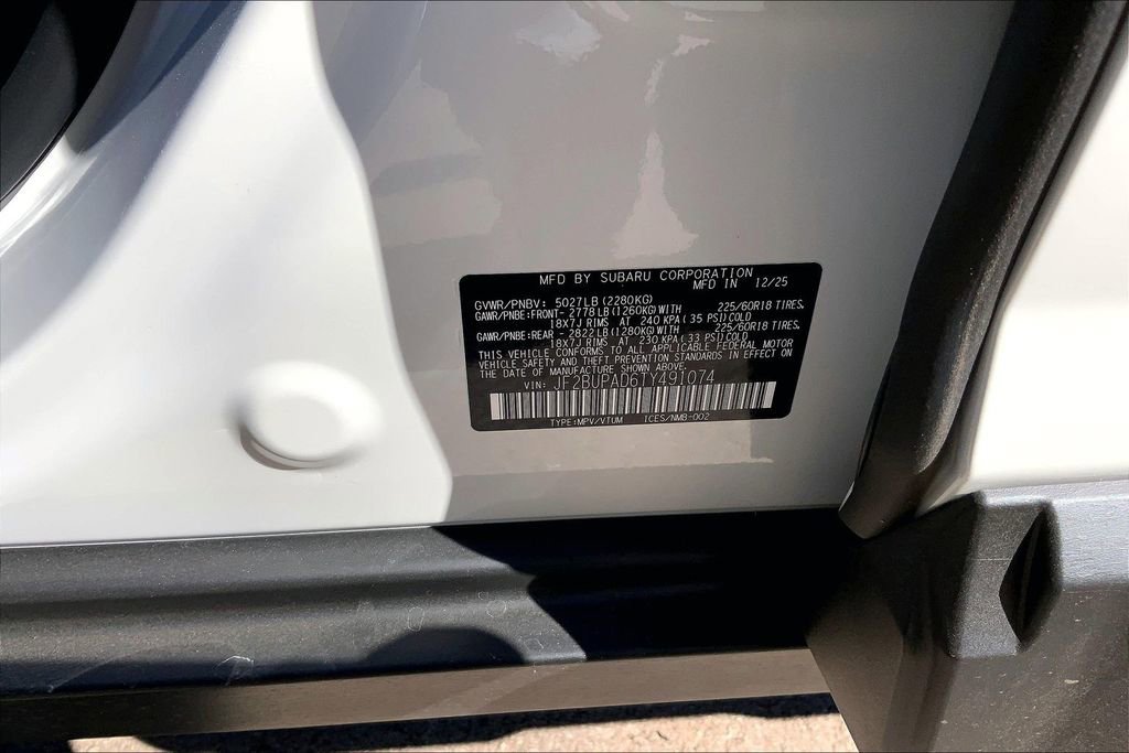 New 2026 Subaru Outback Premium image 8