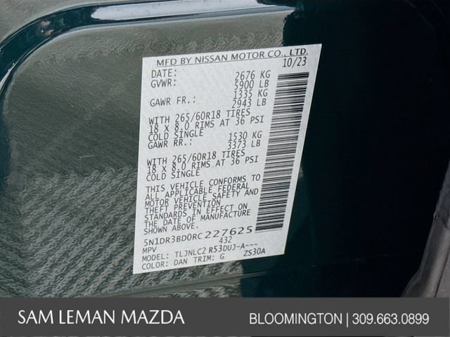 Used 2024 Nissan Pathfinder Rock Creek AWD/4WD image 32