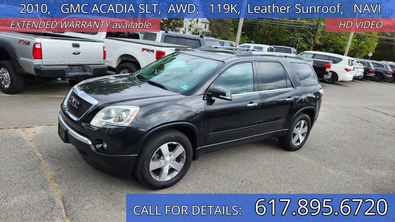 Used 2010 GMC Acadia SLT