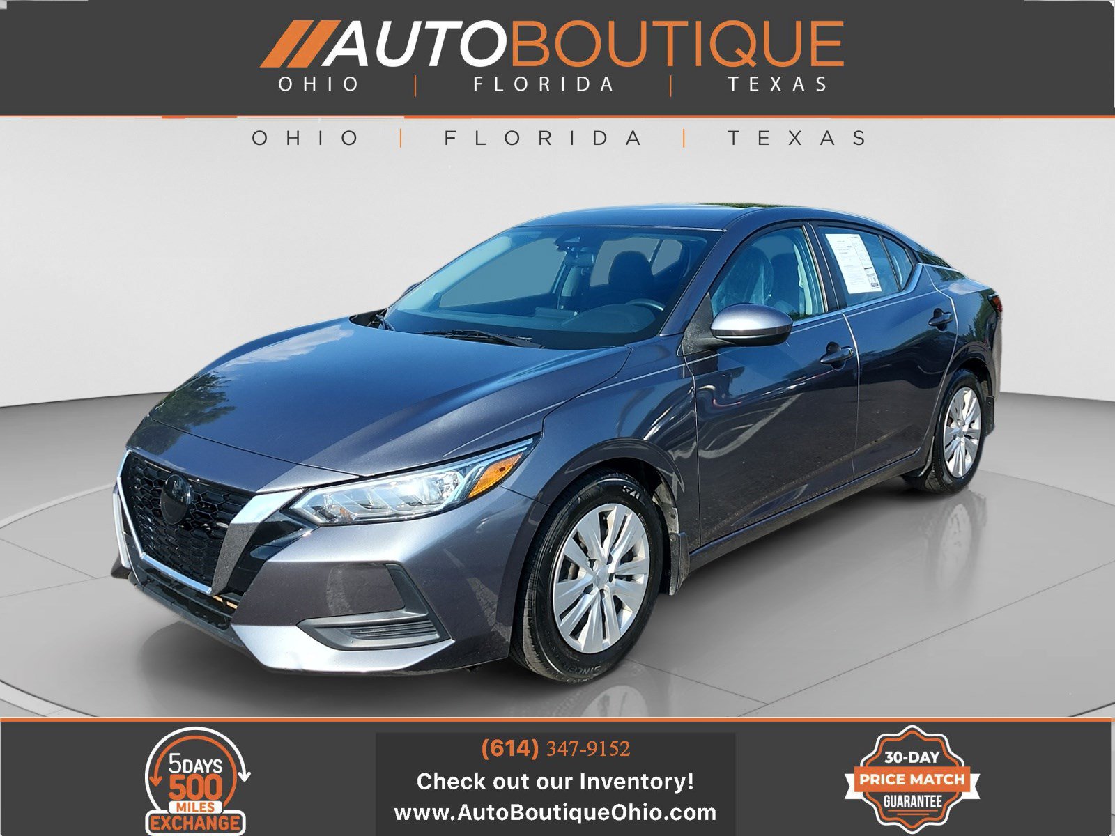 Used 2020 Nissan Sentra S w/ Trunk Package