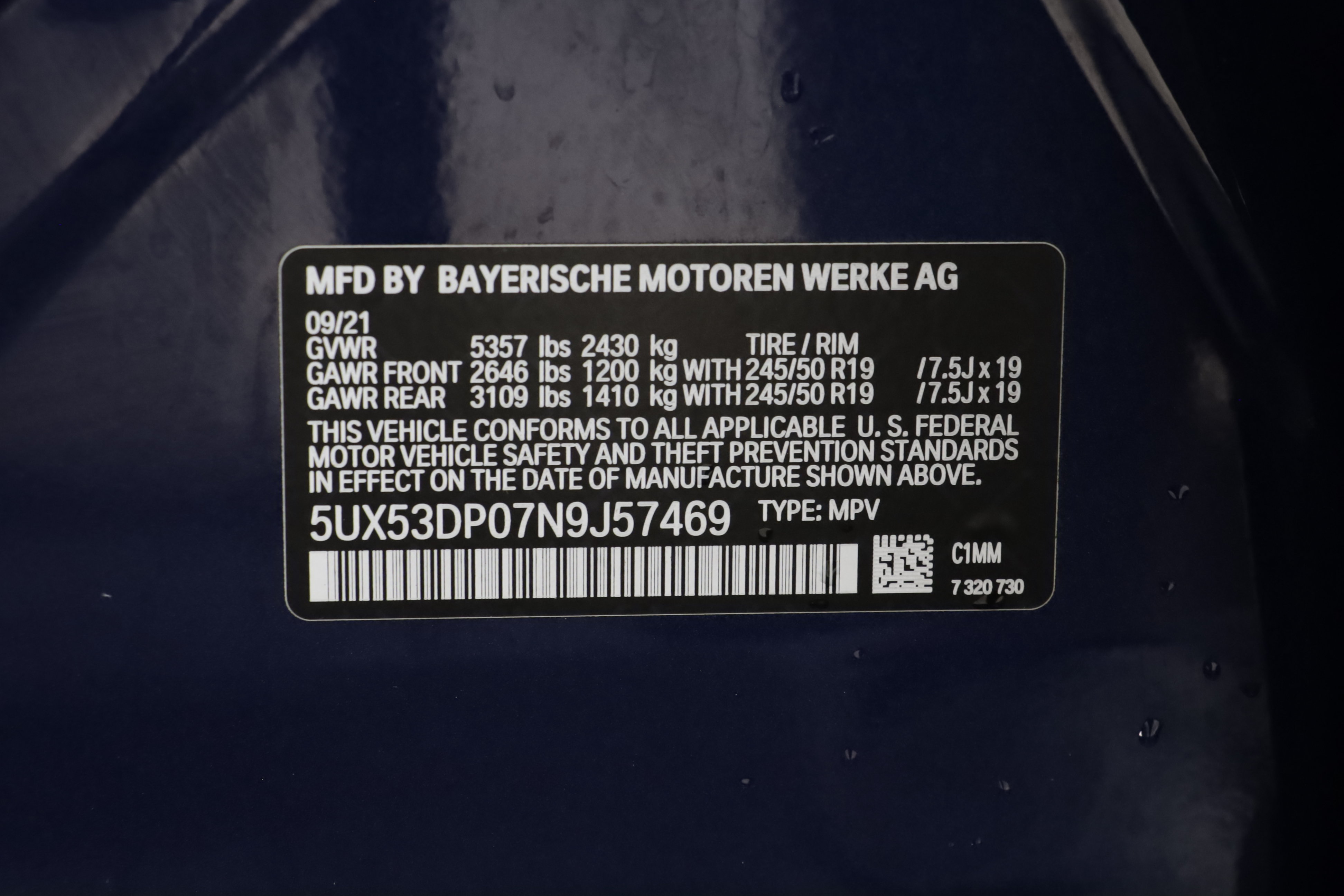 Used 2022 BMW X3 xDrive30i w/ Convenience Package AWD/4WD image 29