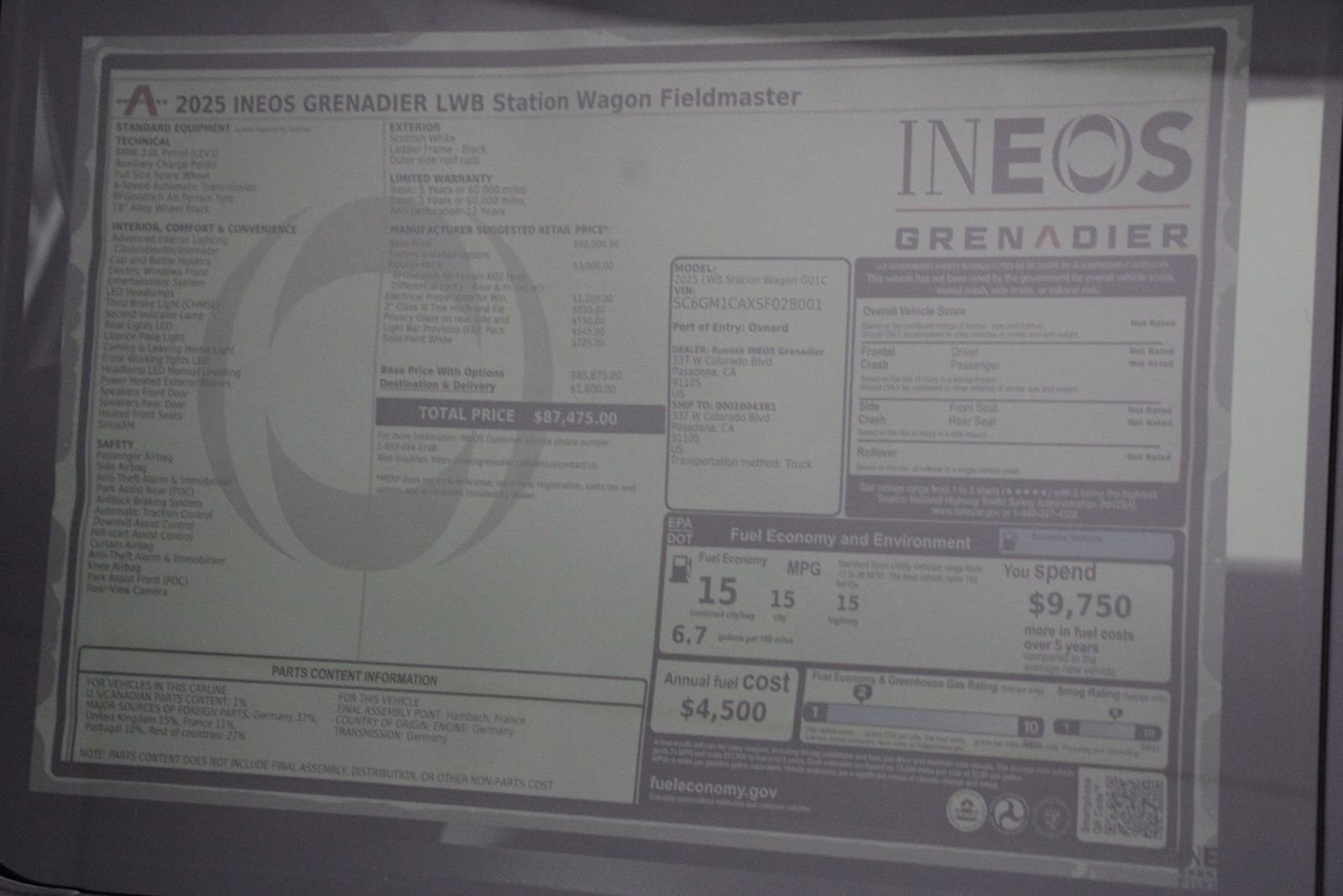 New 2025 INEOS Grenadier AWD/4WD image 23