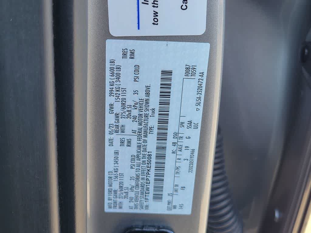 Certified 2023 Ford F150 XLT w/ Equipment Group 302A High image 17