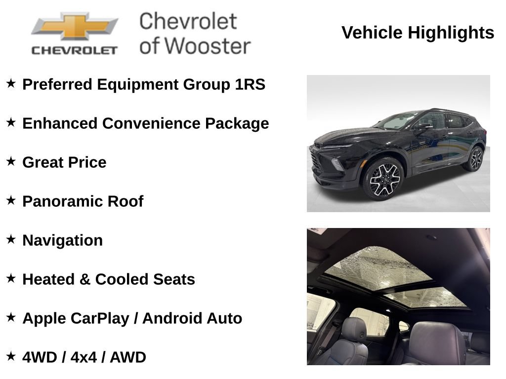 New 2026 Chevrolet Blazer RS w/ Enhanced Convenience Package FWD image 2