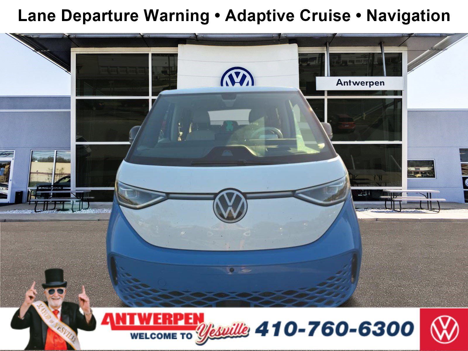 Used 2025 Volkswagen ID. Buzz Pro S Plus RWD image 1