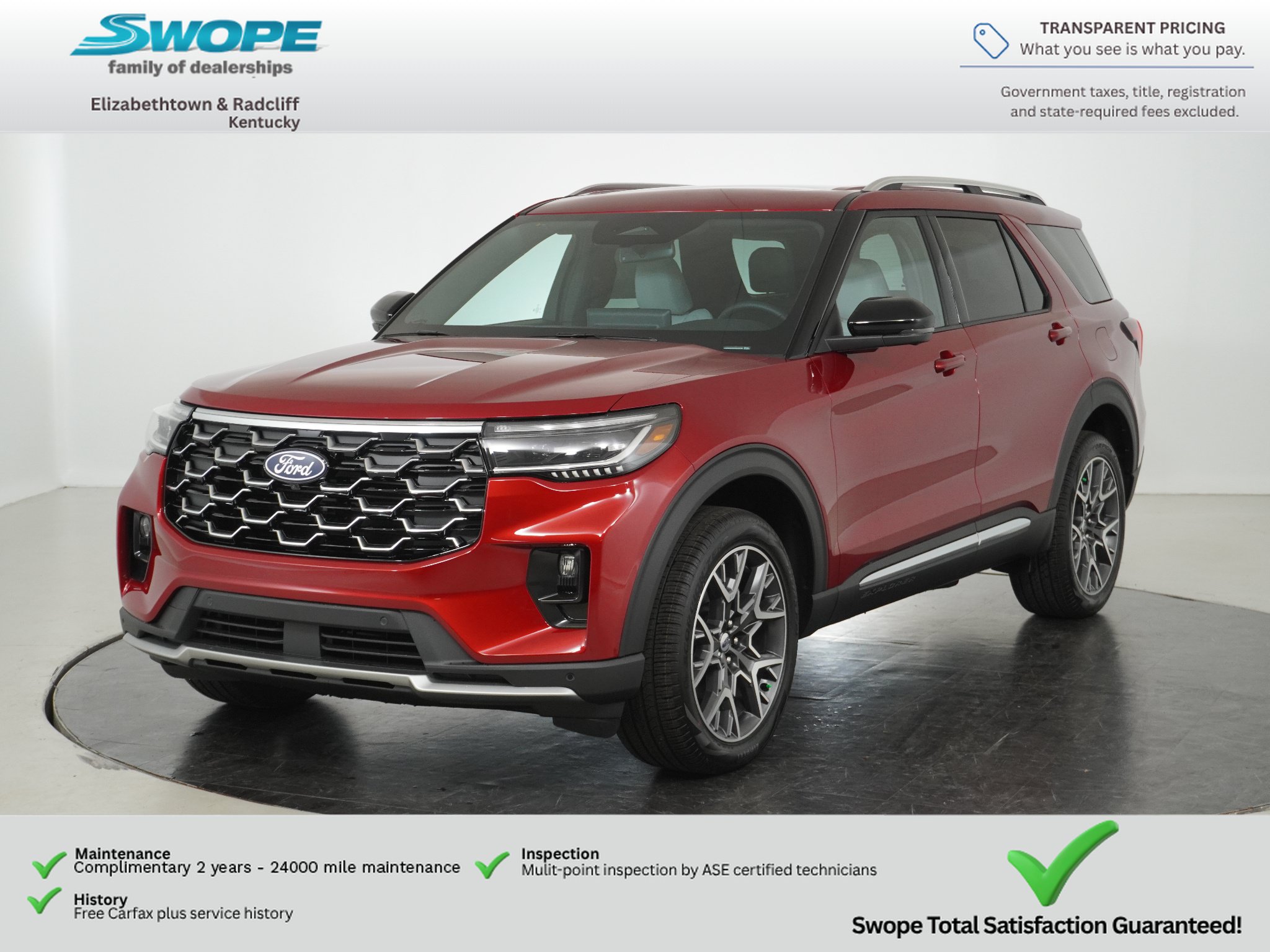 New 2027 Ford Explorer Platinum w/ 3.0L Ultimate Package AWD/4WD image 7