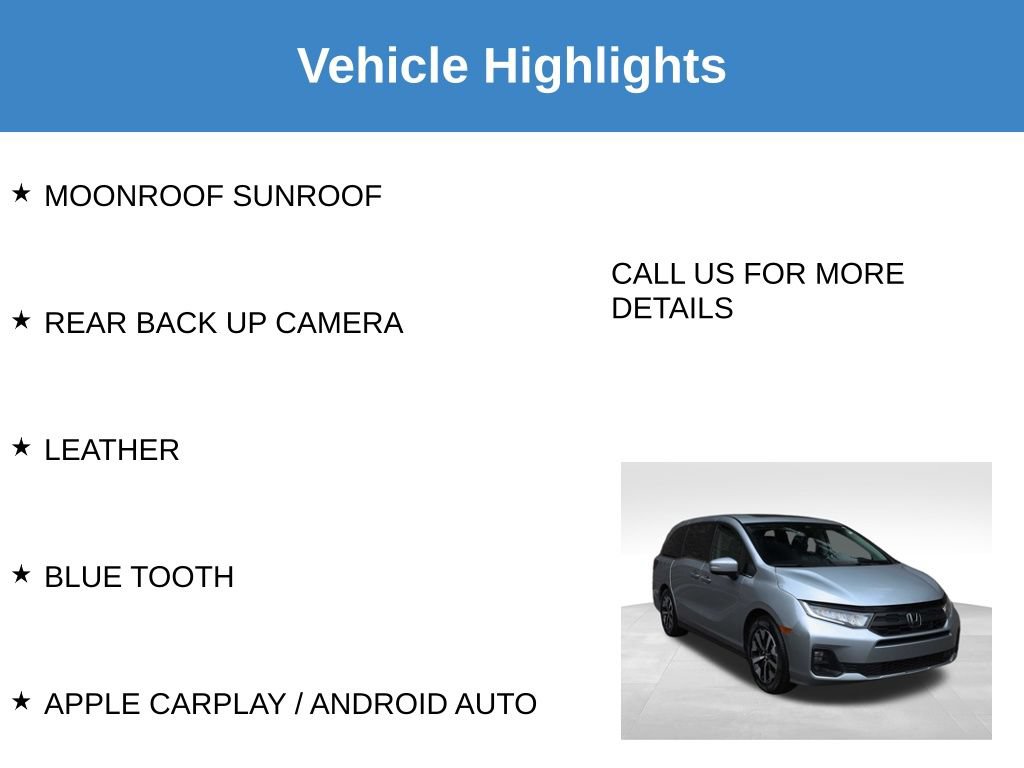 Used 2025 Honda Odyssey EX-L image 7