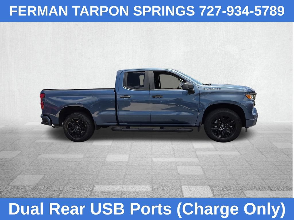 Certified 2024 Chevrolet Silverado 1500 Custom w/ Turbomax Blackout Package RWD image 13