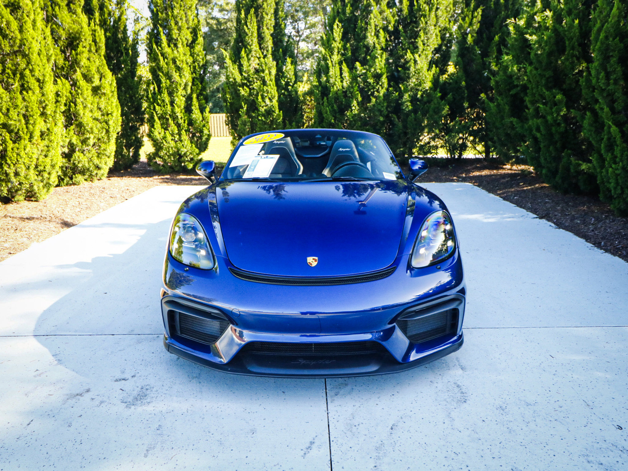 Used 2022 Porsche 718 Boxster Spyder RWD image 3