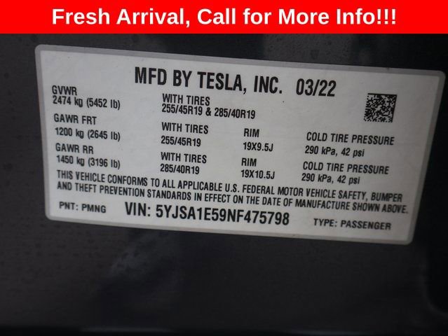 Used 2022 Tesla Model S image 31