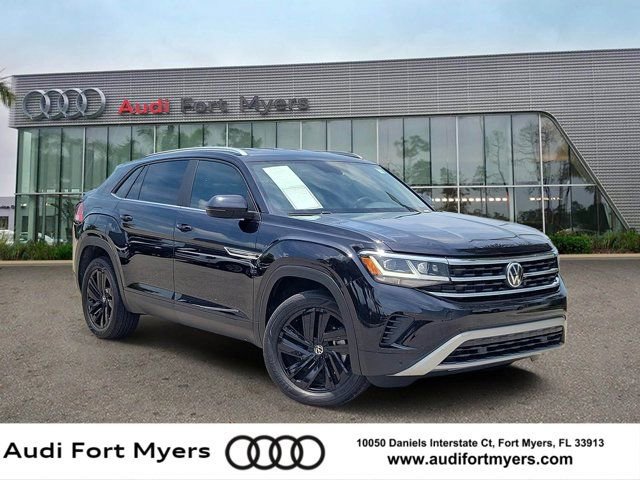 Used 2023 Volkswagen Atlas Cross Sport SE w/ Black Wheel Package FWD image 1
