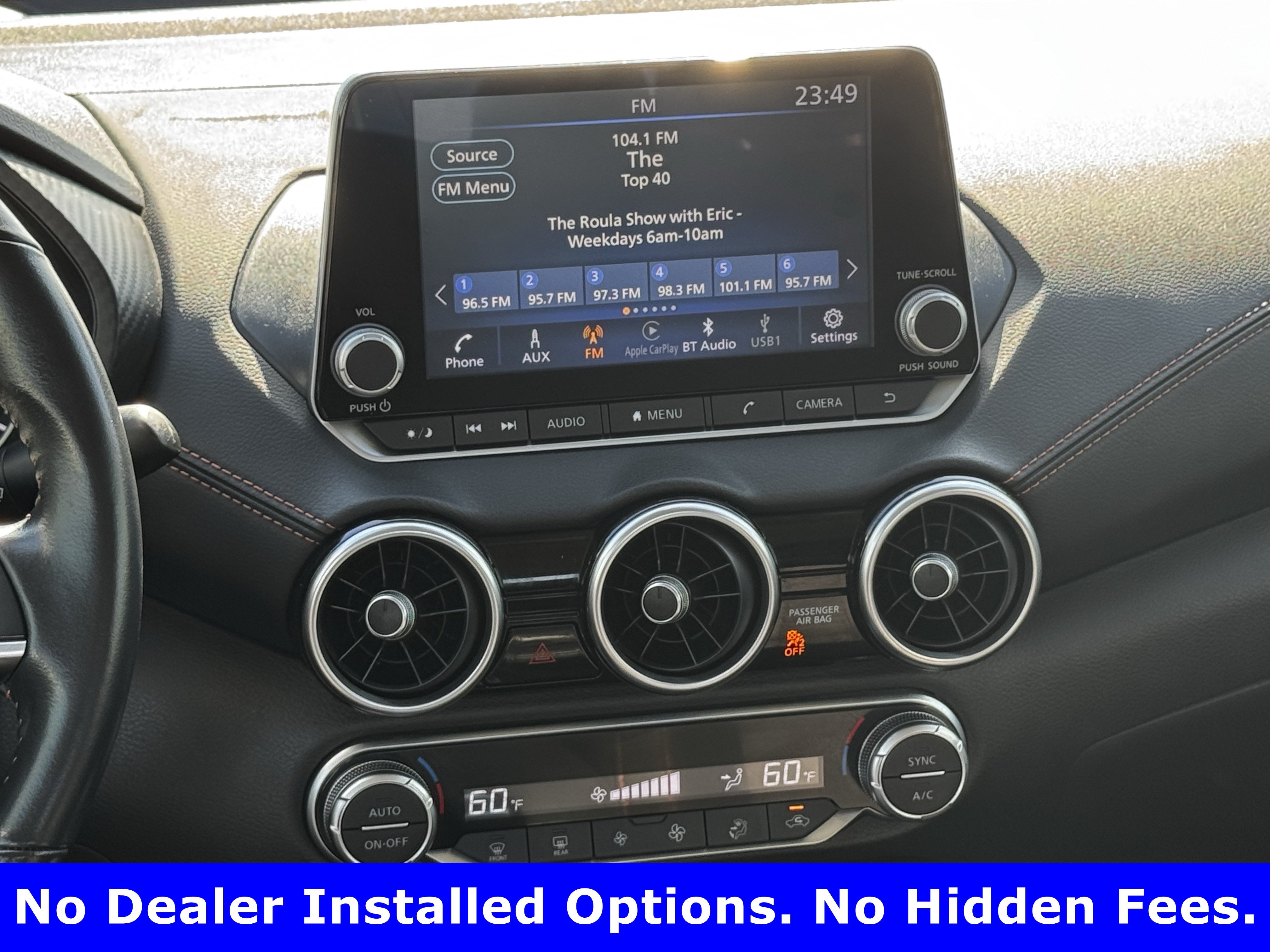 Used 2022 Nissan Sentra SR w/ Electronics Package FWD image 16