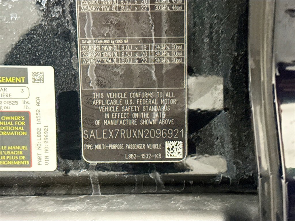 Certified 2022 Land Rover Defender 110 X image 9