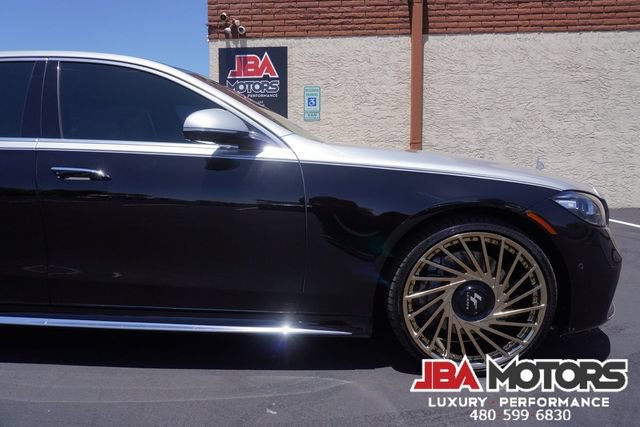 Used 2021 Mercedes-Benz S 580 4MATIC Sedan w/ AMG Line image 75