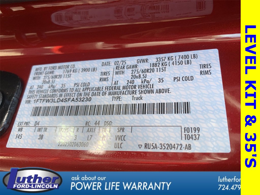 New 2025 Ford F150 XLT w/ Equipment Group 303A High image 21