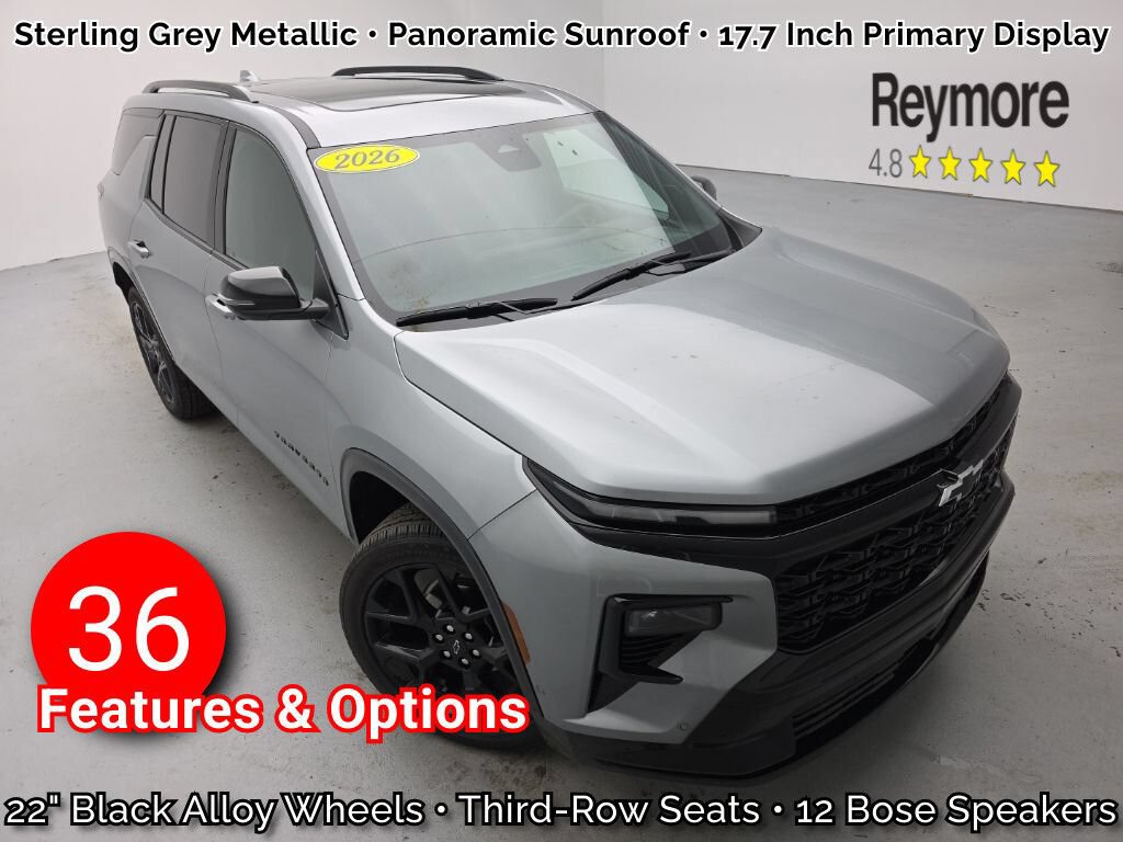 Used 2026 Chevrolet Traverse RS