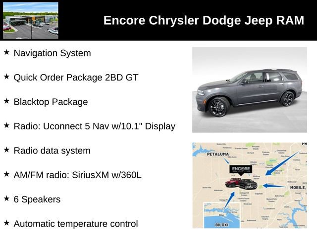 New 2025 Dodge Durango GT w/ Blacktop Package image 4