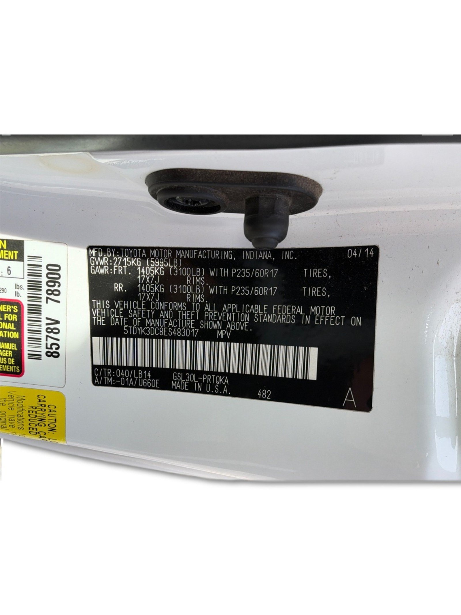 Used 2014 Toyota Sienna XLE FWD image 23
