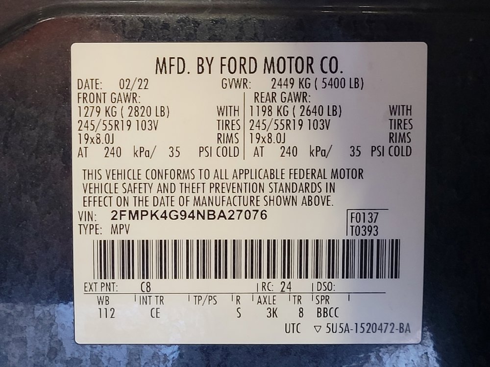 Used 2022 Ford Edge SE w/ Black Appearance Package AWD/4WD image 33