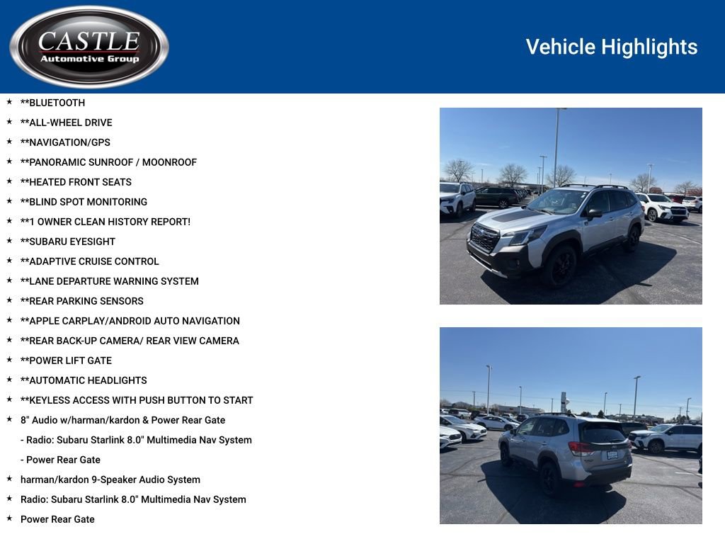 Used 2023 Subaru Forester Wilderness image 3