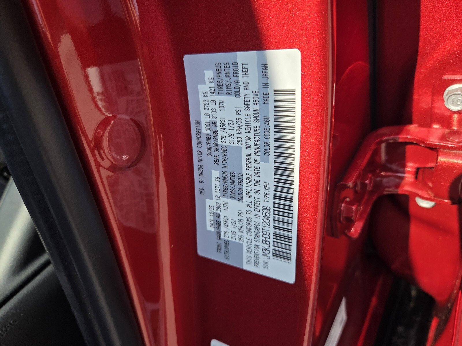 New 2026 MAZDA CX-70 3.3 Turbo w/ Preferred Package AWD/4WD image 21