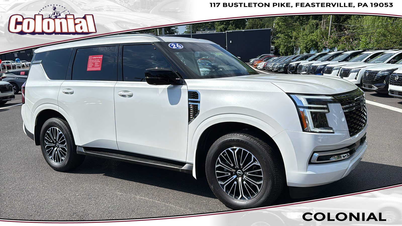 Certified 2026 Nissan Armada Platinum AWD/4WD image 1