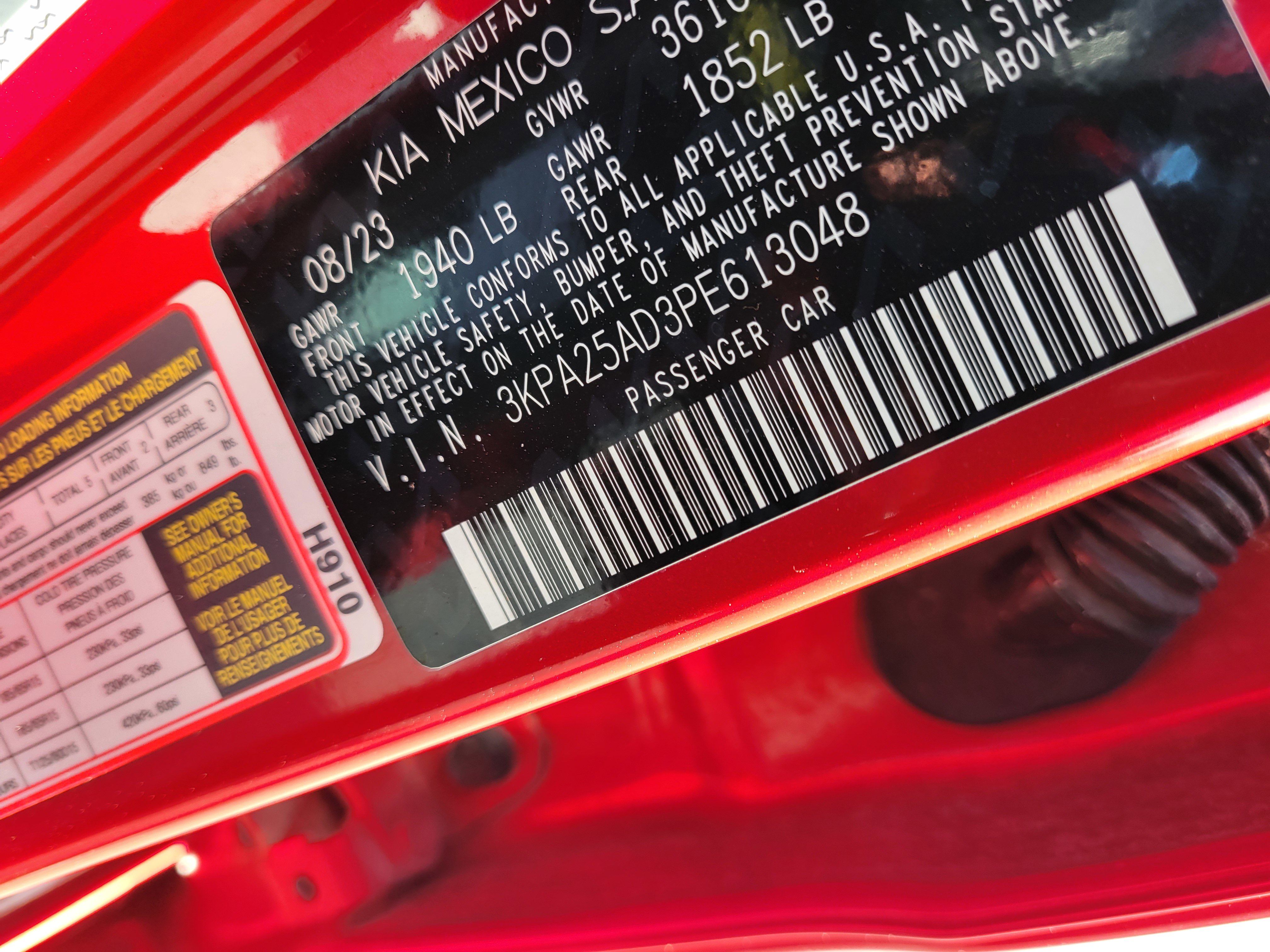 Used 2023 Kia Rio S w/ Technology Package FWD image 46