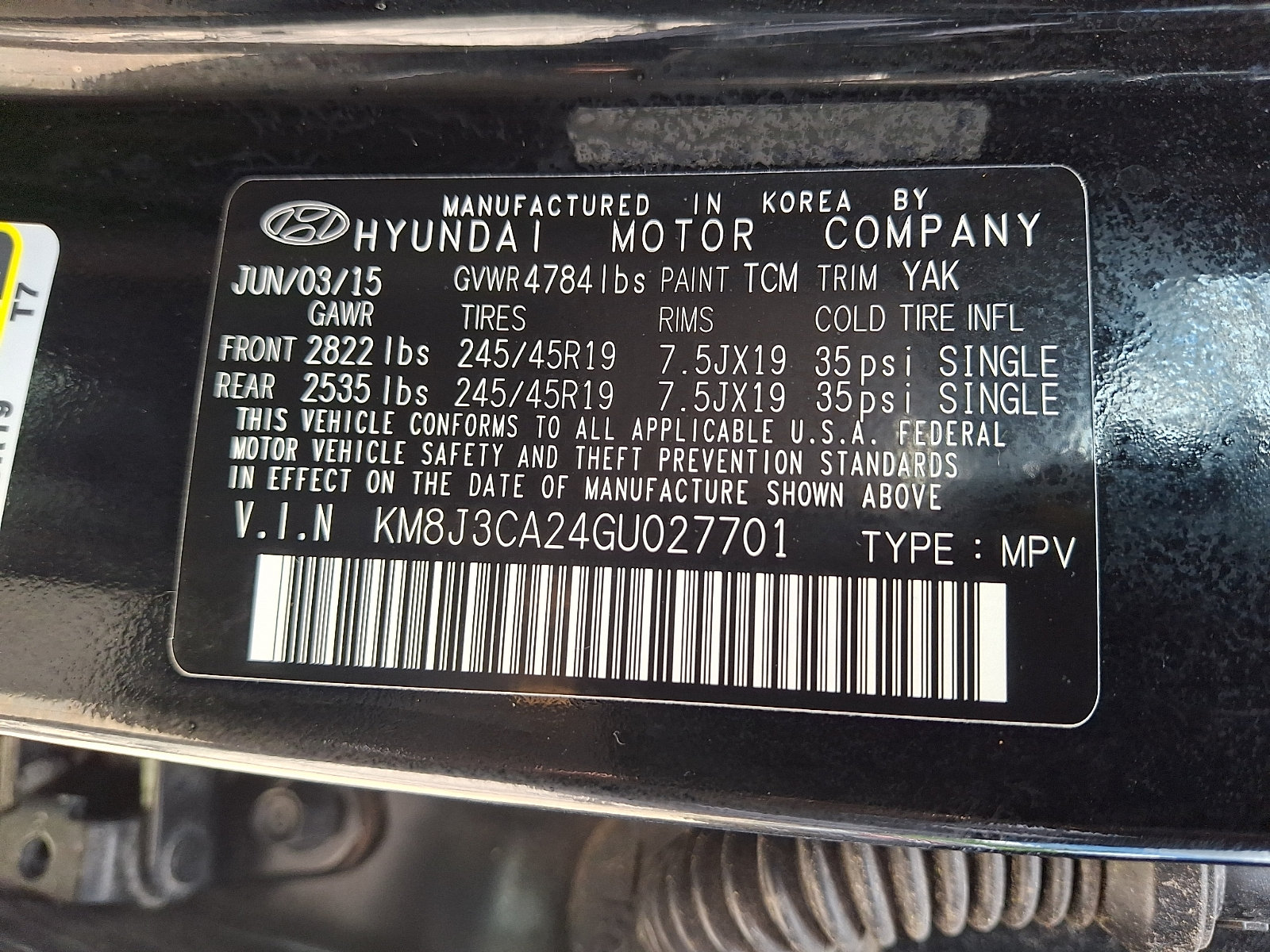 Used 2016 Hyundai Tucson Limited w/ Option Group 03 AWD/4WD image 27