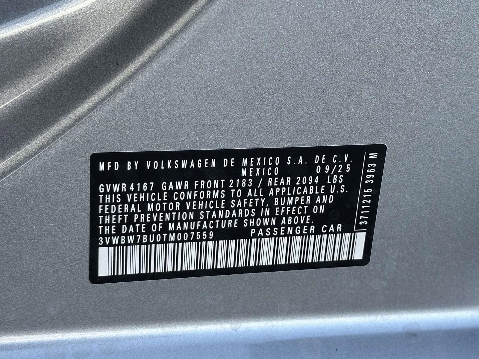 New 2026 Volkswagen Jetta Sport image 16