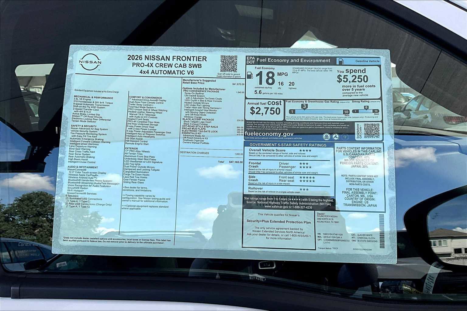 New 2026 Nissan Frontier PRO-4X image 19