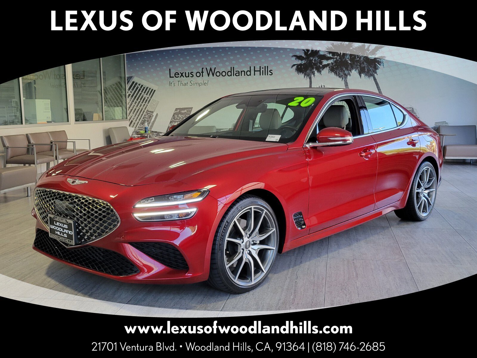 Used 2022 Genesis G70 2.0T w/ Prestige Package