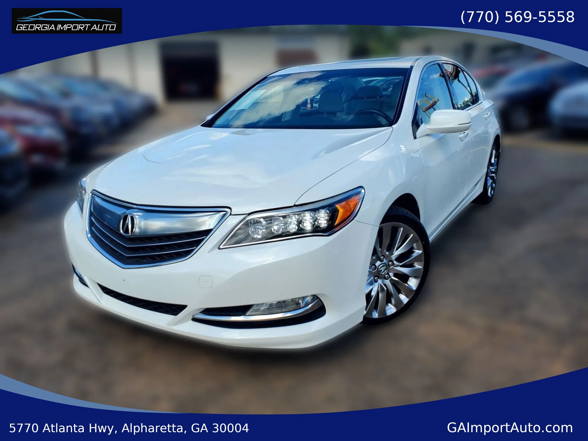 Used 2016 Acura RLX w/ Technology Package