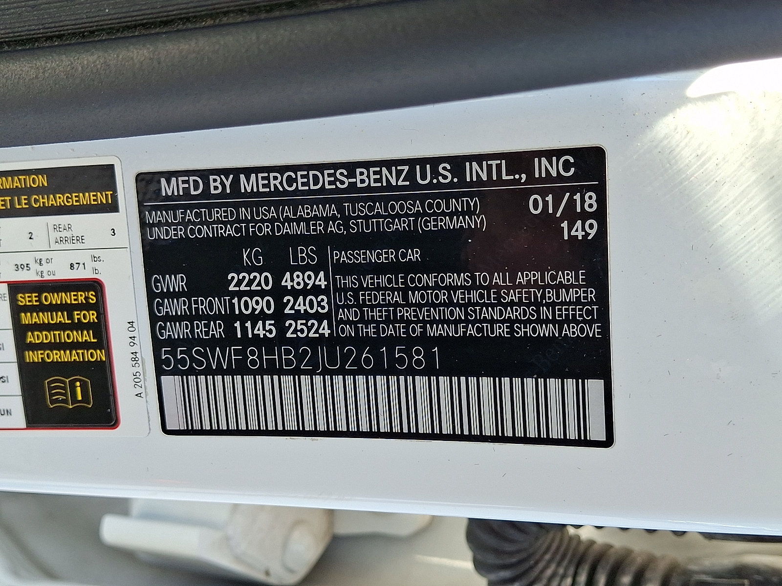 Used 2018 Mercedes-Benz C 63 AMG S image 28